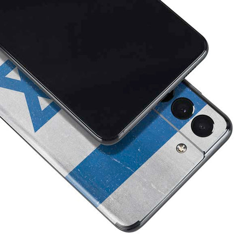 Israel Flag Distressed Galaxy S21 5G Skin